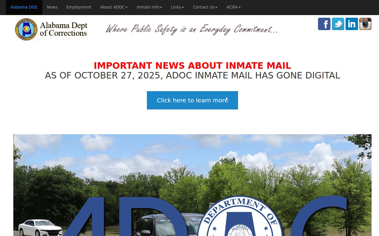 Lowndes County court charge records Alabama corrections source