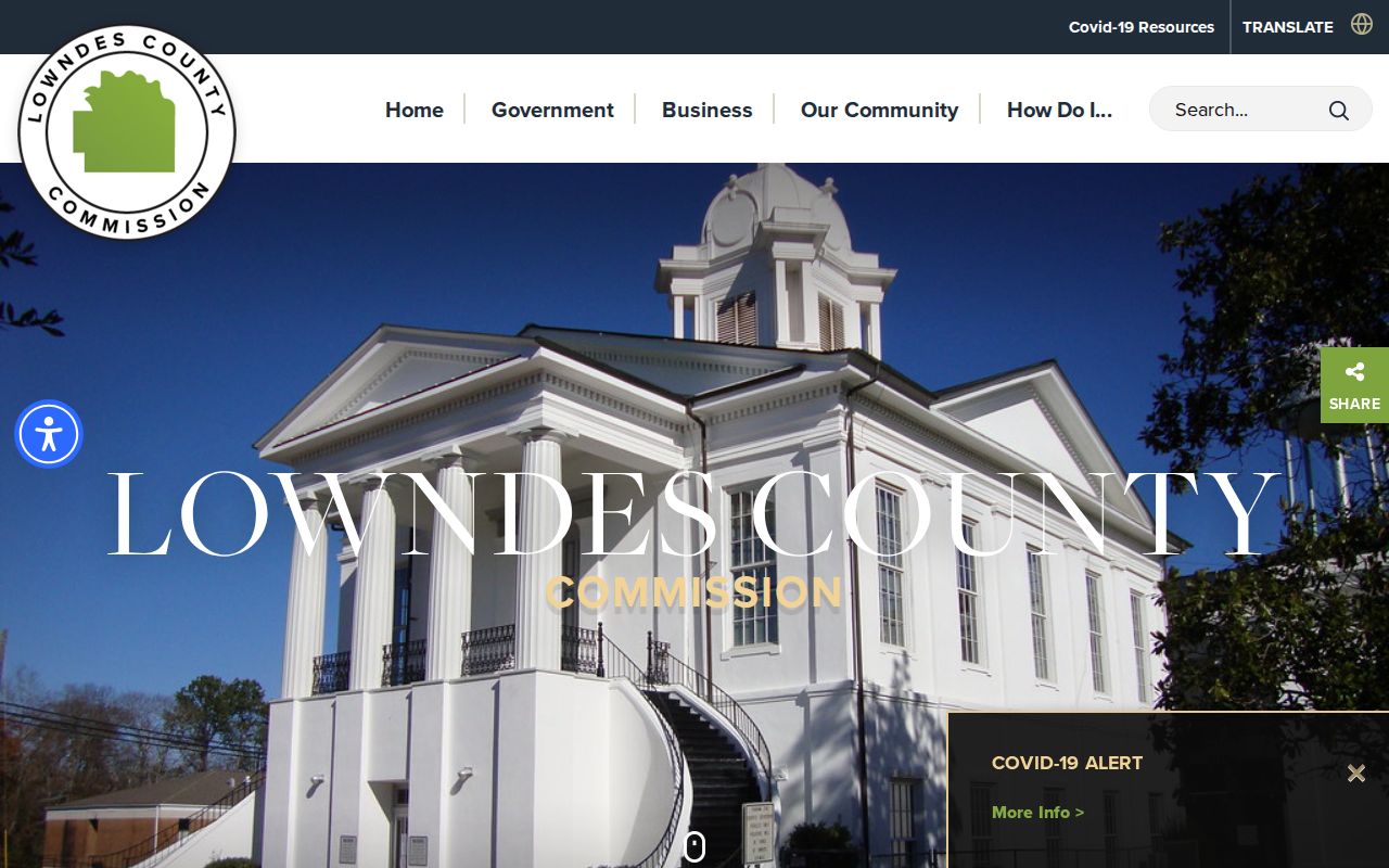 Lowndes County Court records official county government source