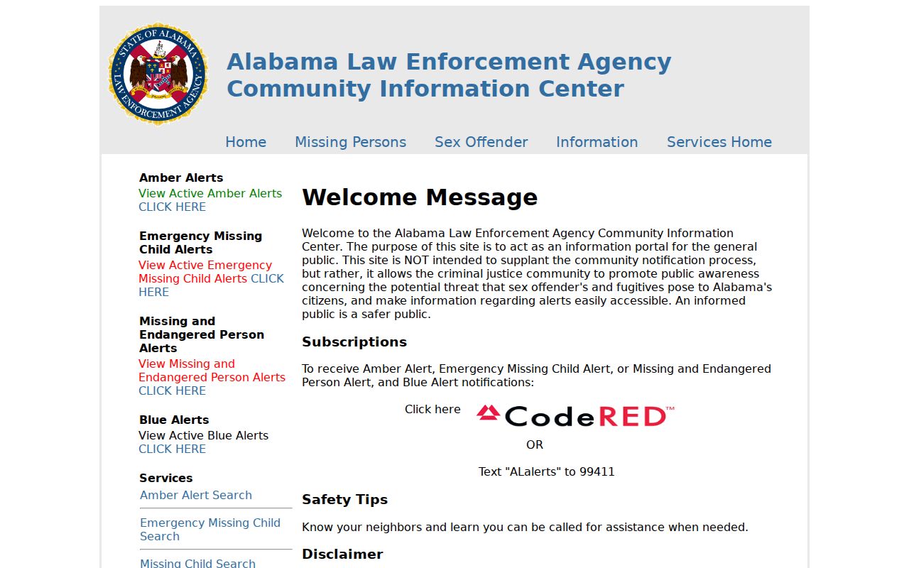 Lowndes County inmate records ALEA community search
